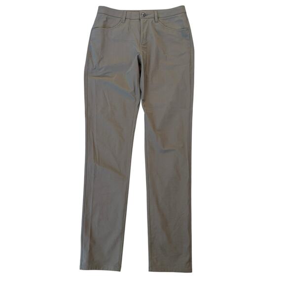 Vuori Meta Pants Athletic Slim Chino Stretch Performance Grey Men’s 31 x 34 Tall - Picture 3 of 13